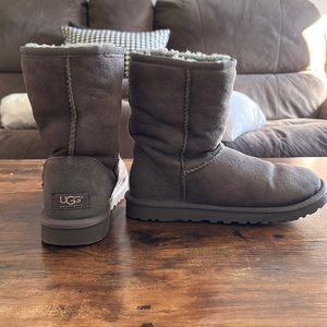 Grey UGG boots